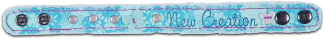 Canvas Bracelet - New Creation