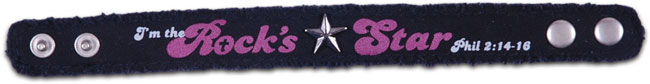 Canvas Bracelet - Rock's Star