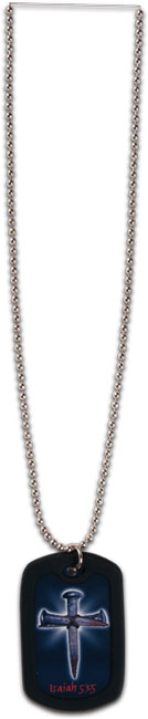 3 Pack Dog Tag - Three Nails Cross